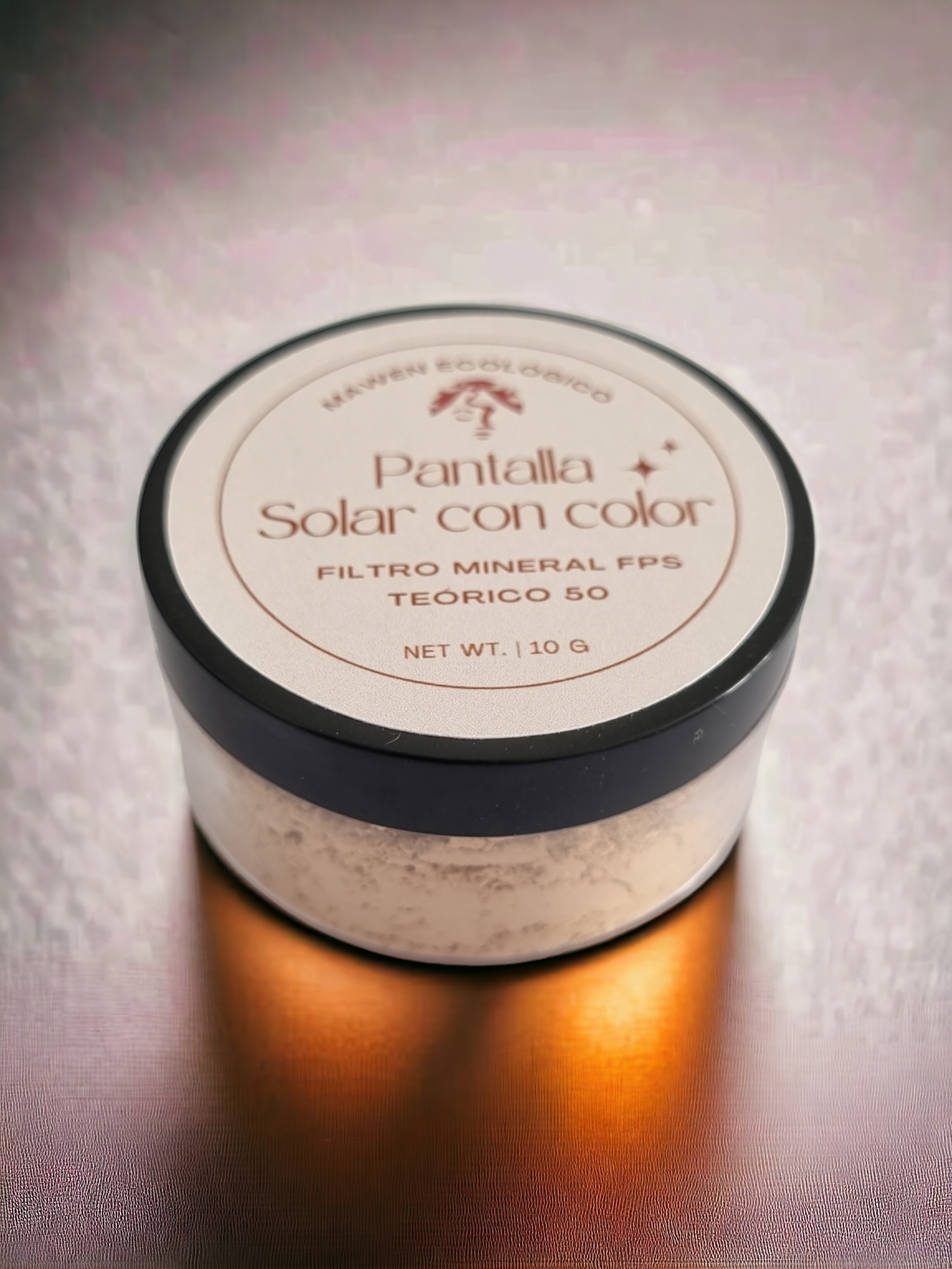 pantalla solar con color