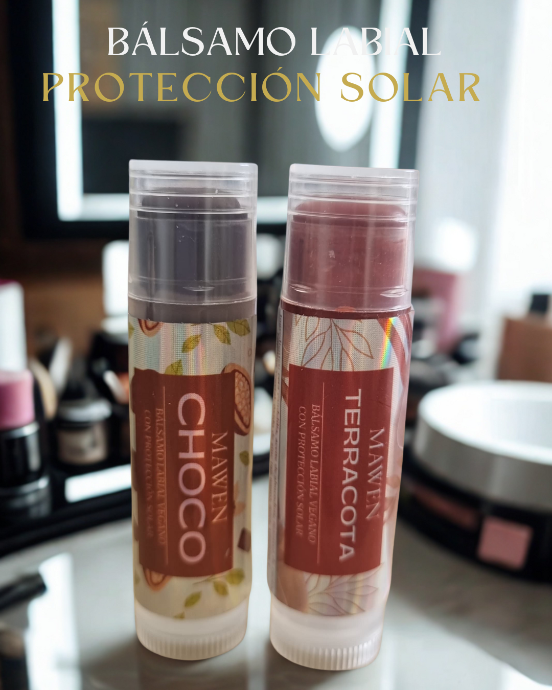 BÁLSAMO LABIAL COLOR Y PROTECCIÓN SOLAR – Mawen