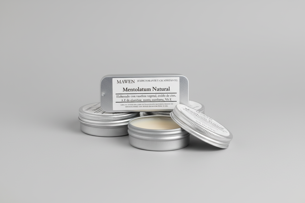 MENTOL NATURAL (EXPECTORANTE Y CICATRIZANTE)