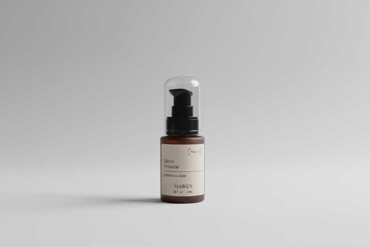 Sérum Antiacné con Ácido Hialurónico y Activos Purificantes