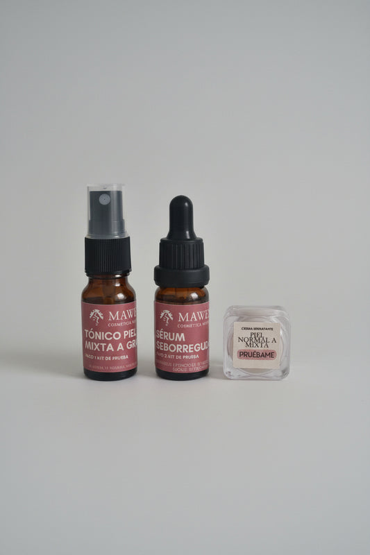 Pack travel/Kit de prueba- Piel Mixta a grasa o con tendencia a acné