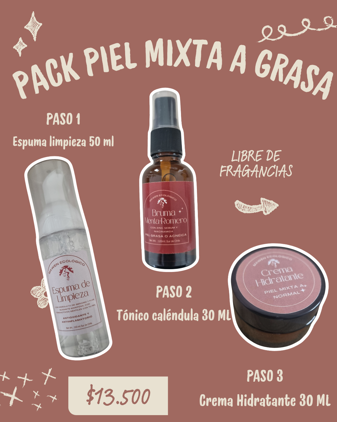 PACK PIEL MIXTA A GRASA